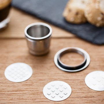 WayCap Reusable Coffee Pod for Nespresso® | Stainless Steel Coffee Capsule with filter options